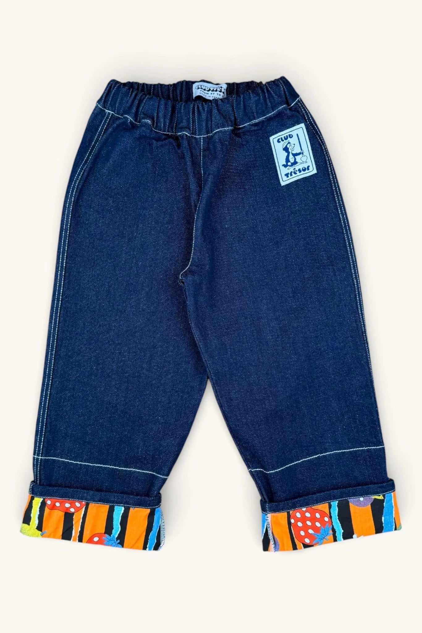 Growing Pants - Fruity Denim van Club Trésor | Kids Conceptstore Le Fanfare