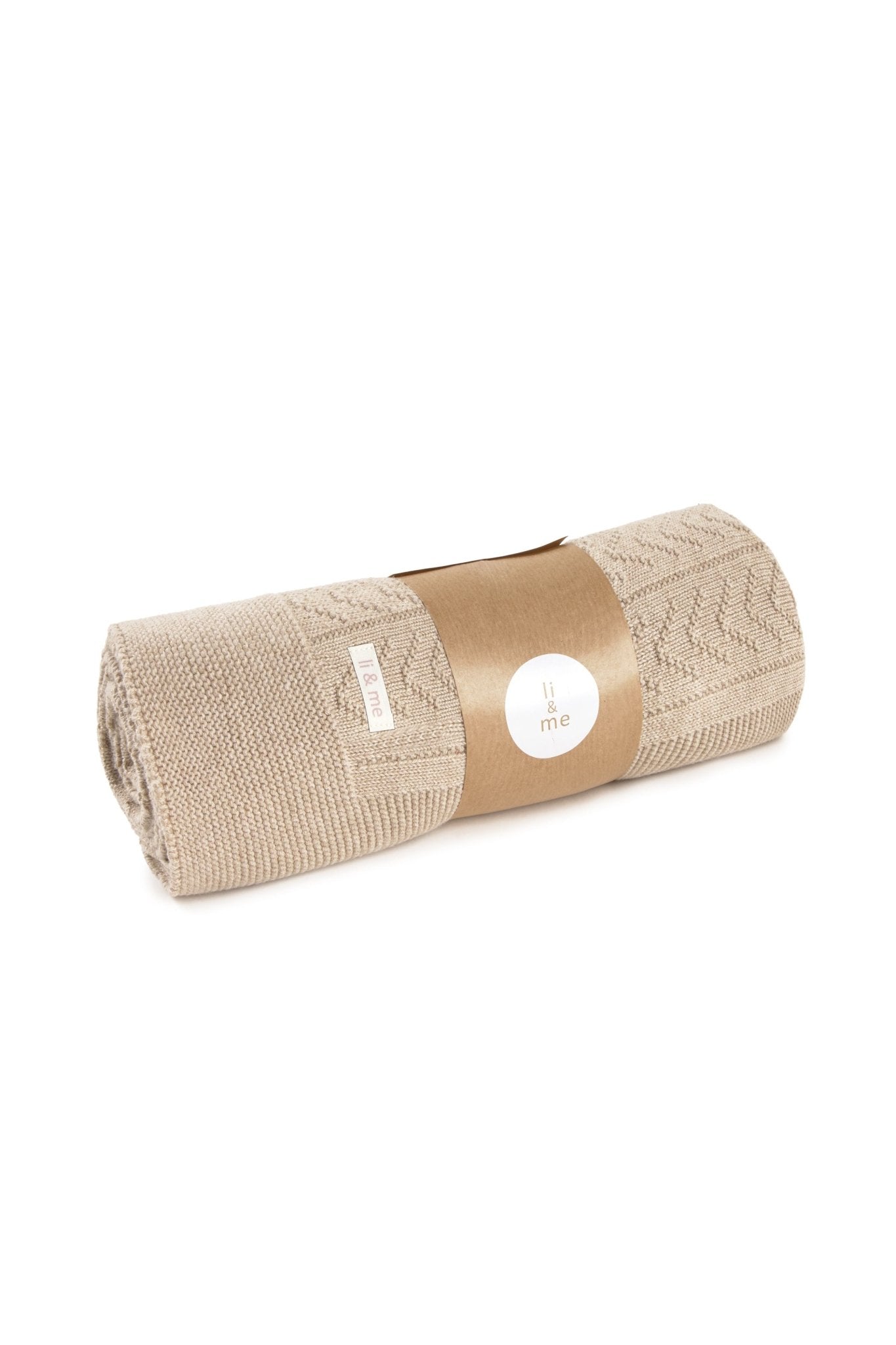 Guiu blanket - toasted van Li&me | Kids Conceptstore Le Fanfare