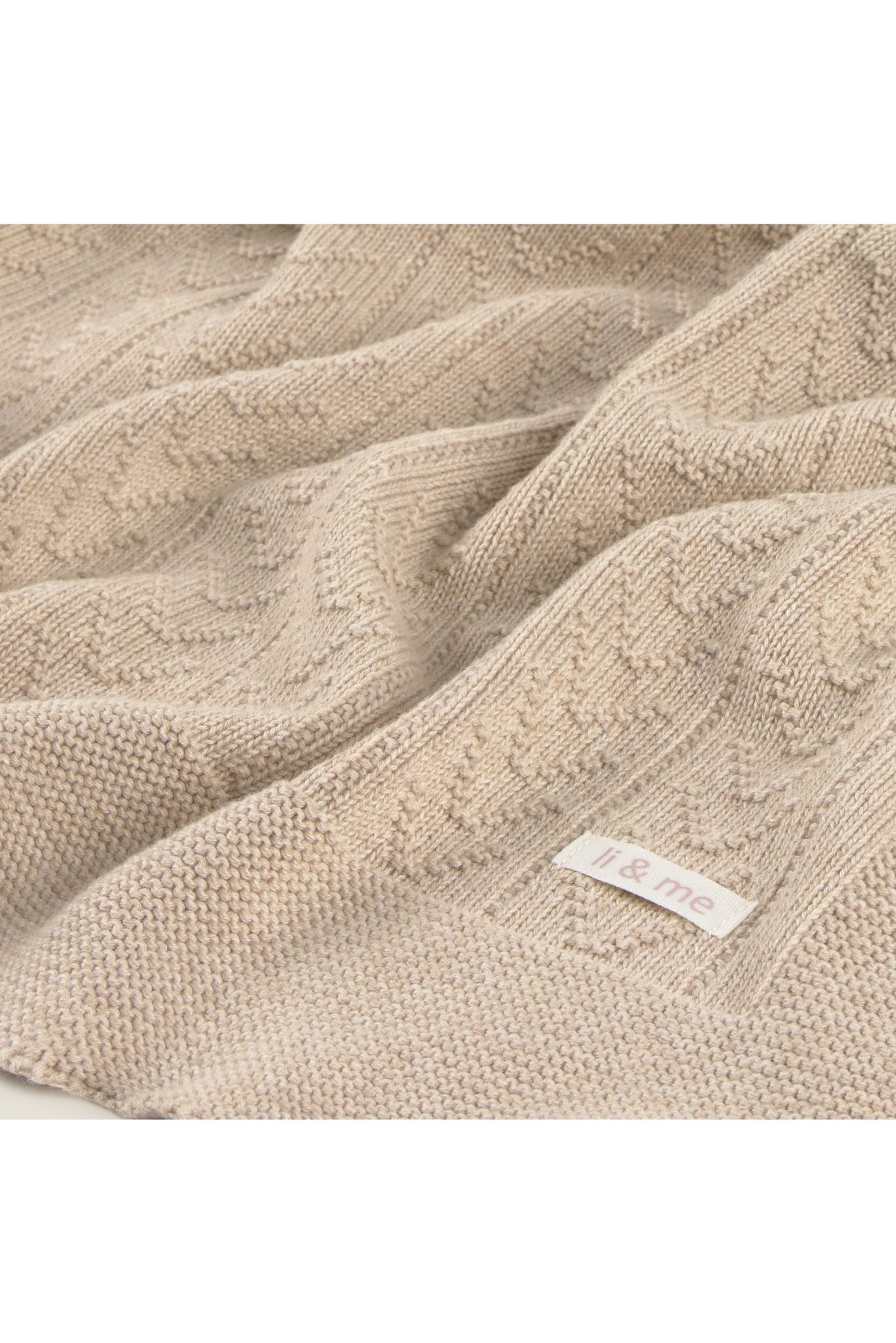 Guiu blanket - toasted van Li&me | Kids Conceptstore Le Fanfare