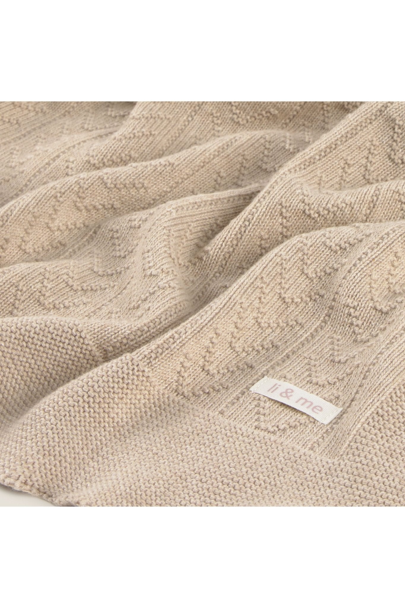 Guiu blanket - toasted van Li&me | Kids Conceptstore Le Fanfare