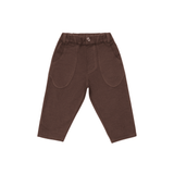 Gustaaf Trousers - Espresso van Donsje Amsterdam | Kids Conceptstore Le Fanfare