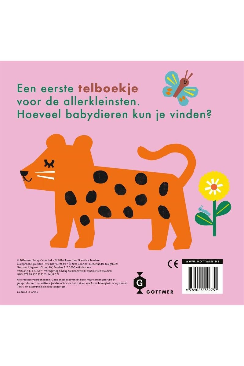 Hallo baby-olifant - Ekaterina Trukhan van Gottmer | Kids Conceptstore Le Fanfare