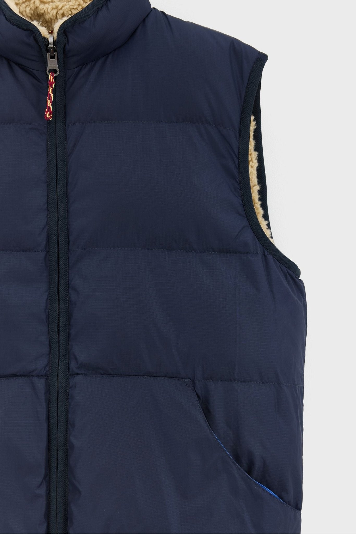 Hans61 reversible bodywarmer - Blue nights van Bellerose | Kids Conceptstore Le Fanfare
