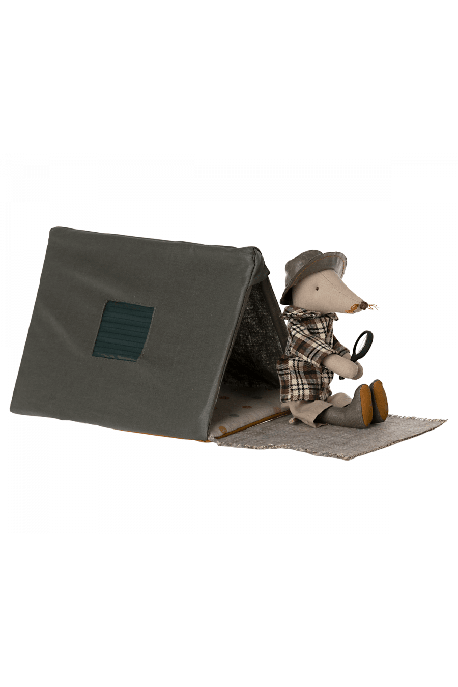 Happy Camper Single Tent, Mouse van Maileg | Kids Conceptstore Le Fanfare