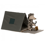 Happy Camper Single Tent, Mouse van Maileg | Kids Conceptstore Le Fanfare