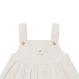 Harpar Dress | Sporty Fluffy Bunny - Soft Sand van Donsje Amsterdam | Kids Conceptstore Le Fanfare