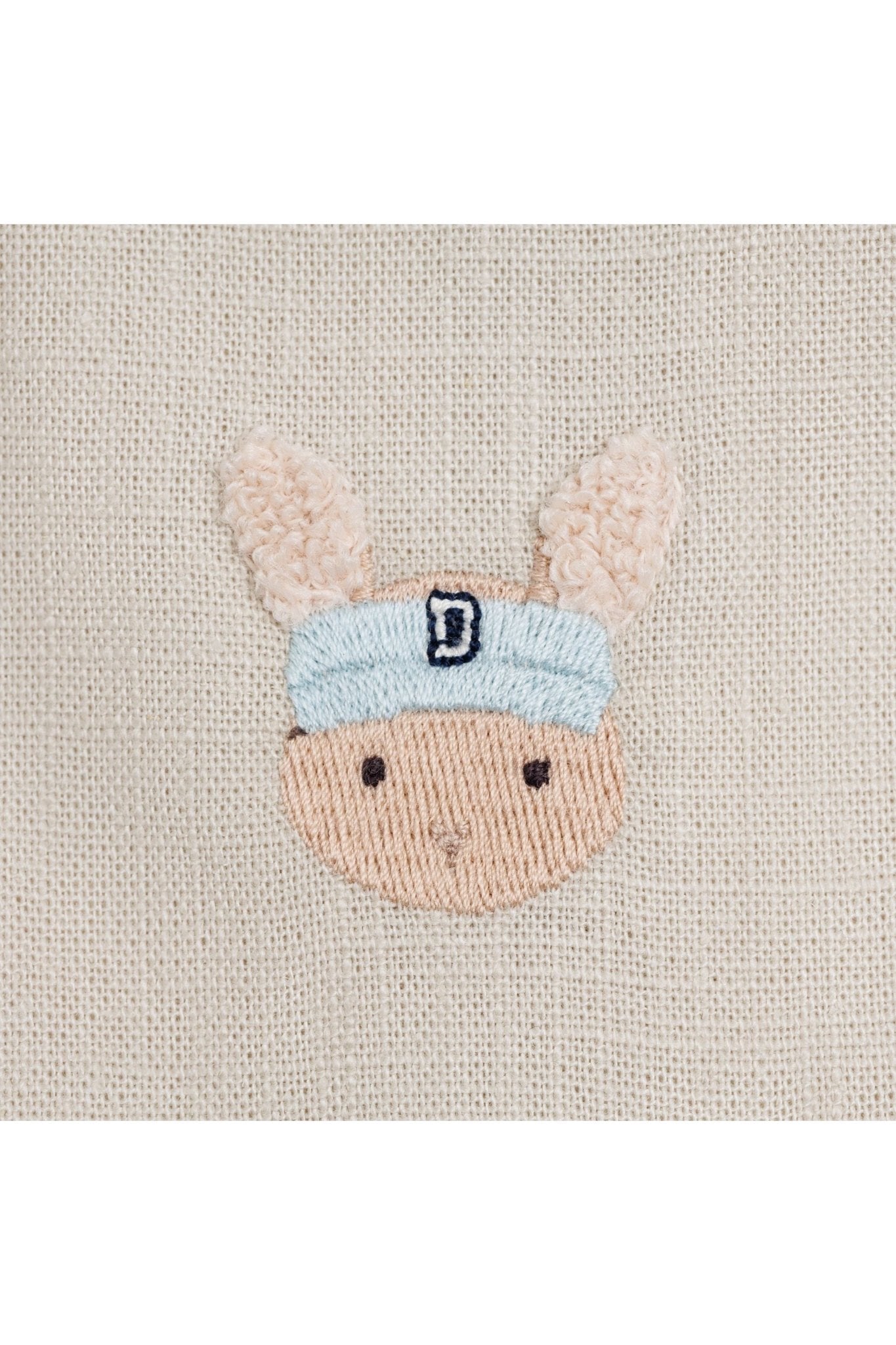 Harpar Dress | Sporty Fluffy Bunny - Soft Sand van Donsje Amsterdam | Kids Conceptstore Le Fanfare