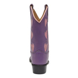 Hearts Purple Cowboyboots van Bootstock | Kids Conceptstore Le Fanfare