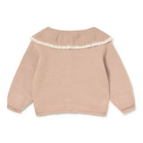 Hedda knitted cardigan - candy van Li&me | Kids Conceptstore Le Fanfare