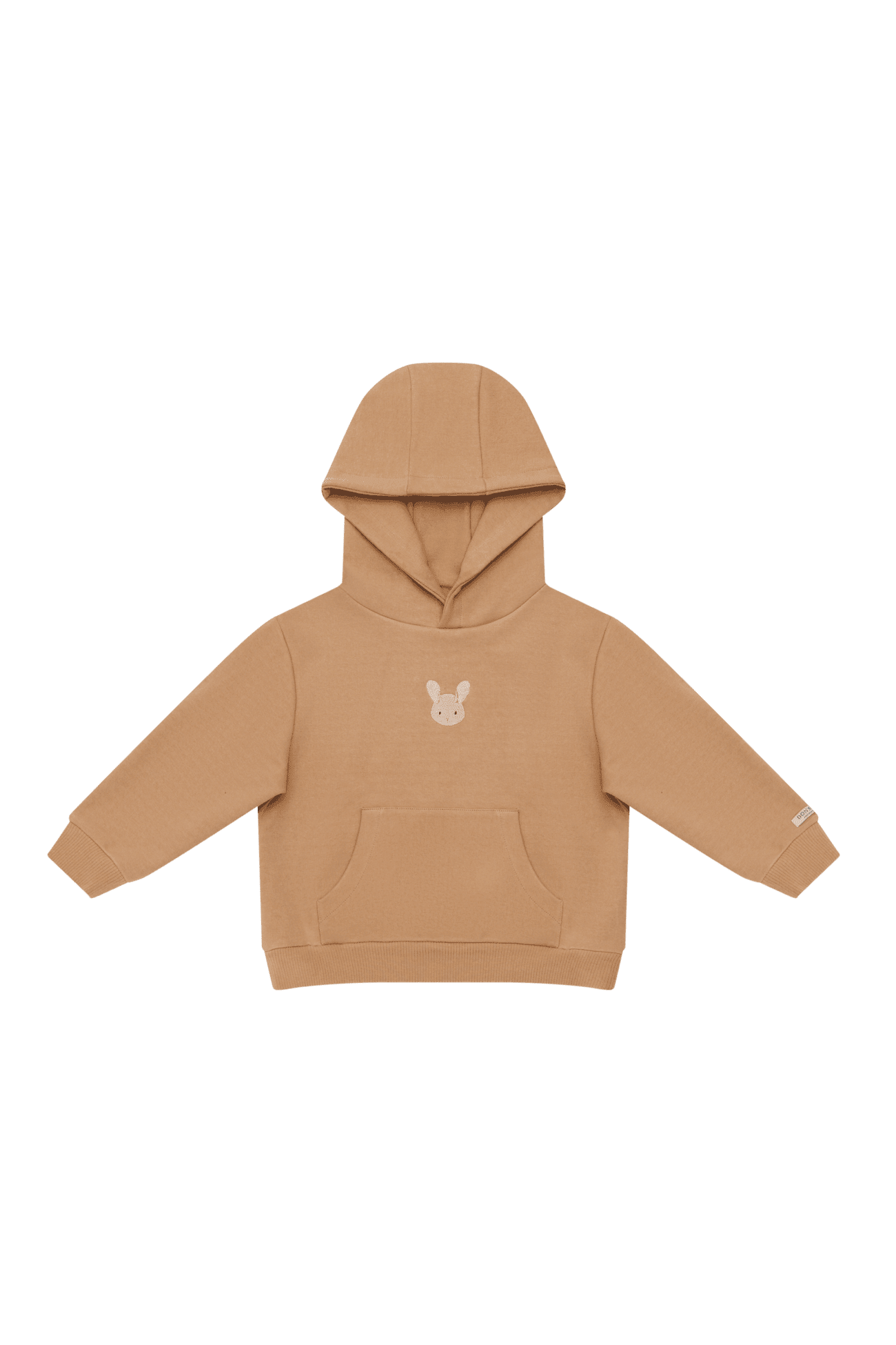 Herps Hoodie | Fluffy Bunny - Rose Mocha van Donsje Amsterdam | Kids Conceptstore Le Fanfare