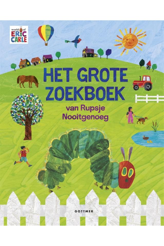 Het grote zoekboek van Rupsje Nooitgenoeg van Gottmer | Kids Conceptstore Le Fanfare
