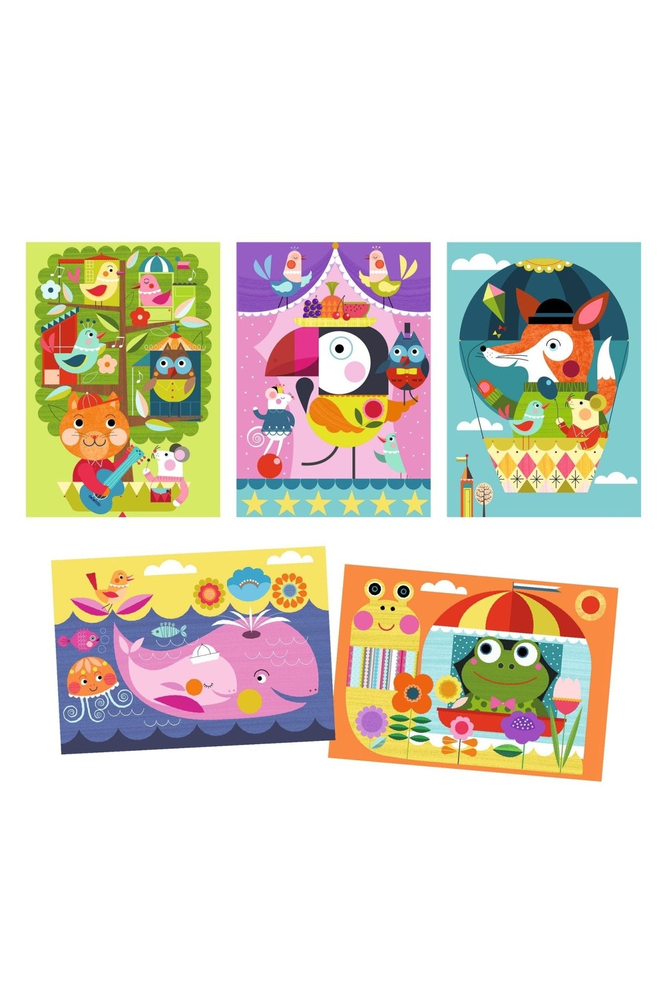 Het is leuk om te ontdekken - Kraskaarten van Djeco | Kids Conceptstore Le Fanfare