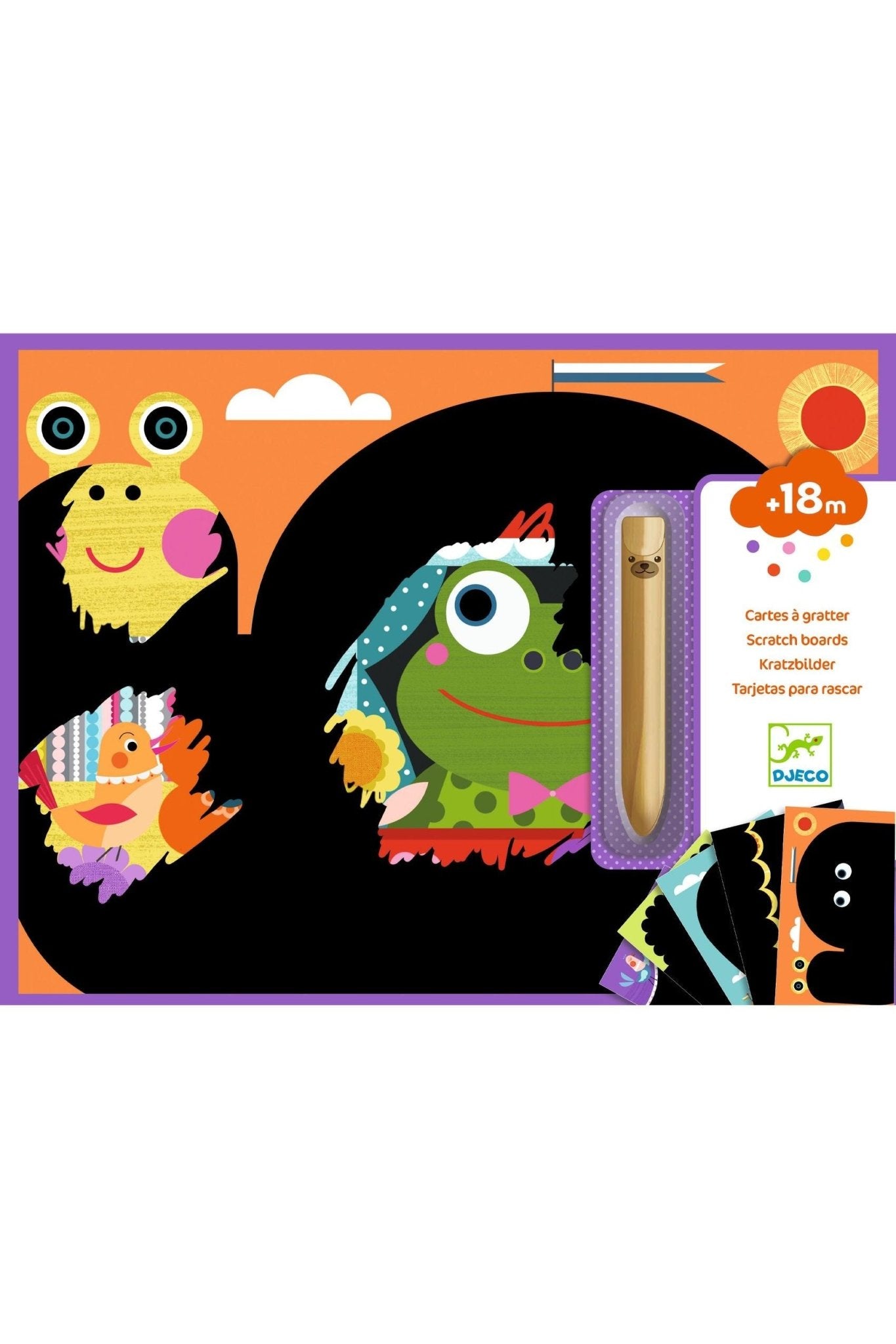 Het is leuk om te ontdekken - Kraskaarten van Djeco | Kids Conceptstore Le Fanfare