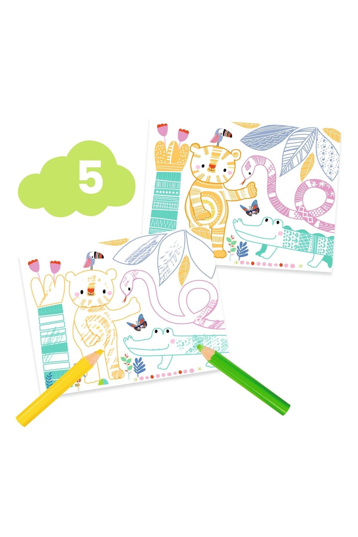 Het muisje met zijn vriendjes - 6 creatieve activiteiten van Djeco | Kids Conceptstore Le Fanfare