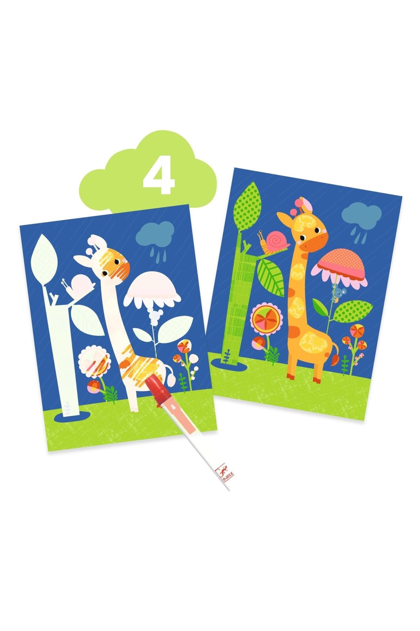 Het muisje met zijn vriendjes - 6 creatieve activiteiten van Djeco | Kids Conceptstore Le Fanfare