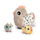 Hide&Seek activity toy | Clucky - Sand van Done by Deer | Kids Conceptstore Le Fanfare
