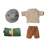 Hiker Mouse, Big Brother - Thin Stripes van Maileg | Kids Conceptstore Le Fanfare