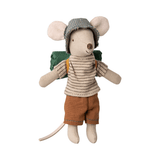Hiker Mouse, Big Brother - Thin Stripes van Maileg | Kids Conceptstore Le Fanfare