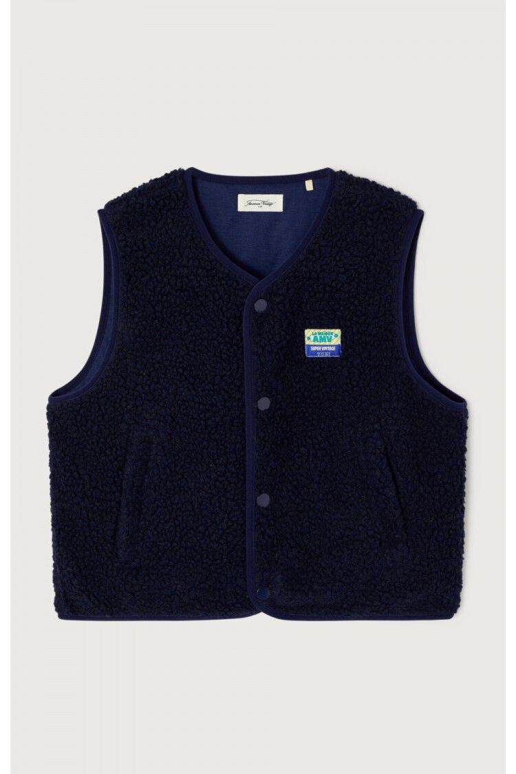 Hoktown bodywarmer - Navy van American Vintage | Kids Conceptstore Le Fanfare
