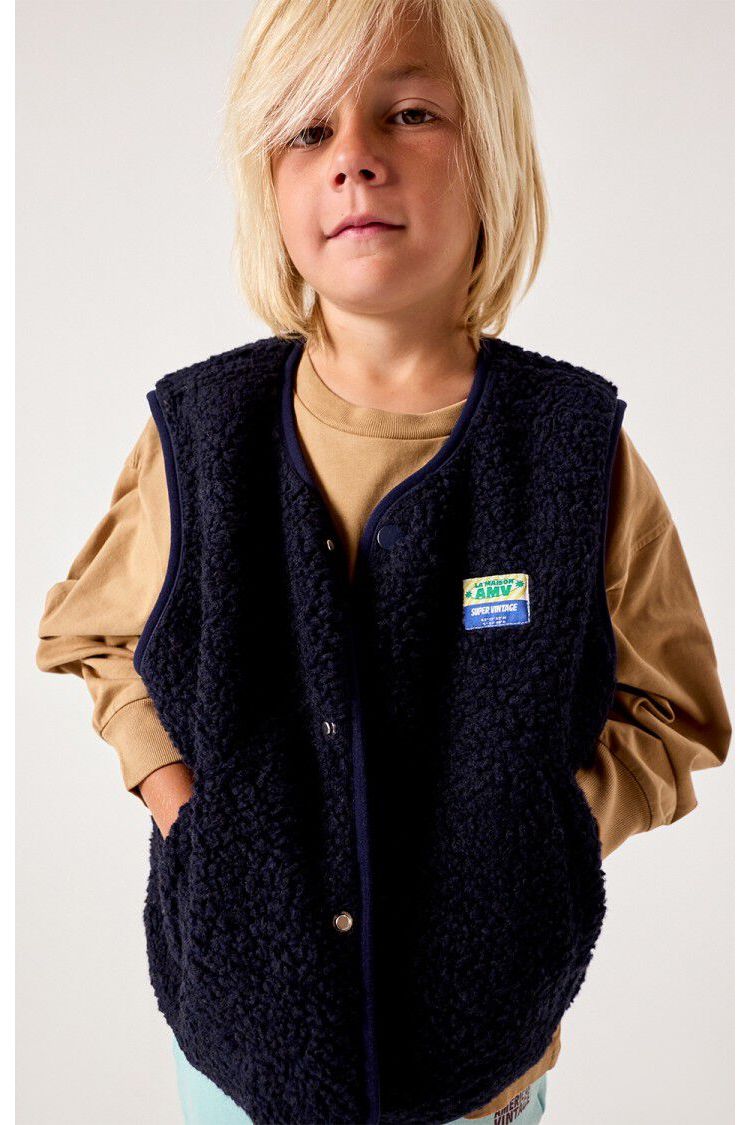 Hoktown bodywarmer - Navy van American Vintage | Kids Conceptstore Le Fanfare