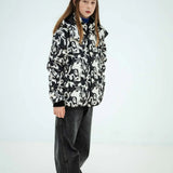 Hooded puffer - Liquid marble van Repose AMS | Kids Conceptstore Le Fanfare