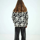 Hooded puffer - Liquid marble van Repose AMS | Kids Conceptstore Le Fanfare