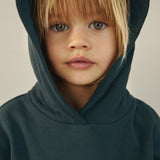 Hoodie | New Fit | Blue Grey van Gray Label | Kids Conceptstore Le Fanfare