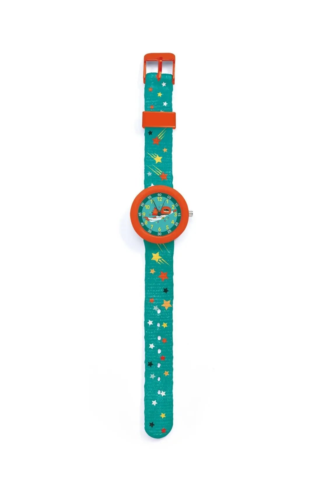Horloge super héros van Djeco | Kids Conceptstore Le Fanfare