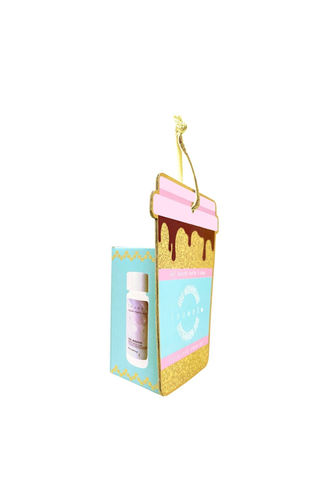 Hot Chocolate Santa: Mini Shower Gel van Inuwet | Kids Conceptstore Le Fanfare