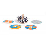 Houten optische tol Les petites merveilles van Moulin Roty | Kids Conceptstore Le Fanfare