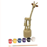 Houten Push-Up Giraf Om Te Verven 3+ van Egmont Toys | Kids Conceptstore Le Fanfare