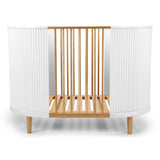 Kai baby cot - White oak