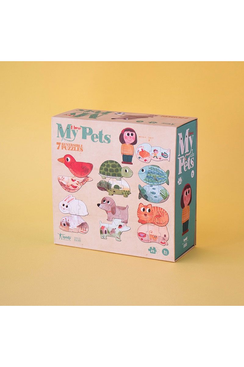 I love my pets puzzle van Londji | Kids Conceptstore Le Fanfare
