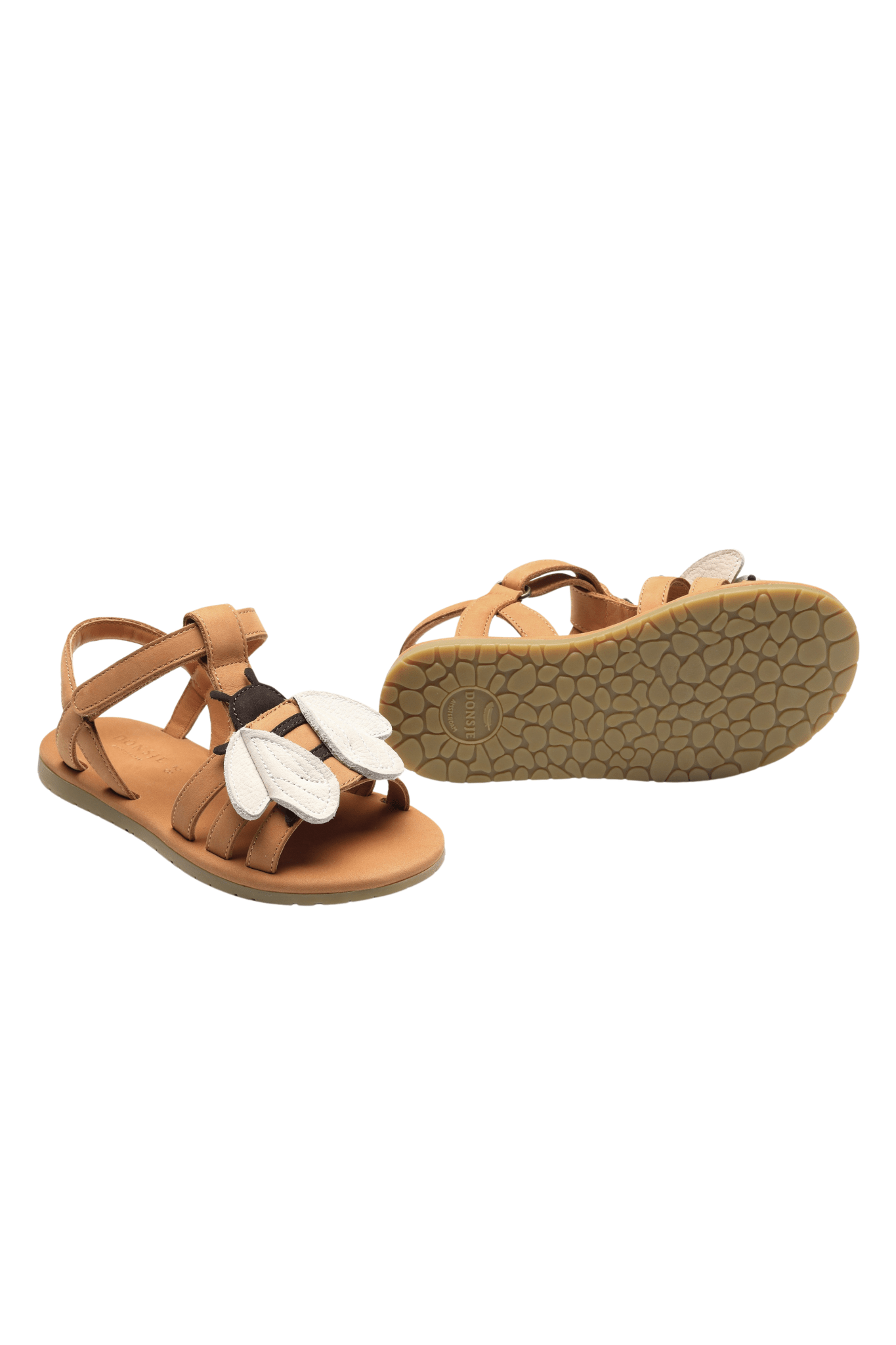 Iles Sky Sandals Bee Toffee Nubuck van Donsje Amsterdam | Kids Conceptstore Le Fanfare