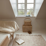 Eli junior fitted sheet - white