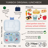 Yumbox Original 6vak - Hazy Gray/Paris