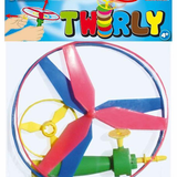 Twirly vliegspeelgoed