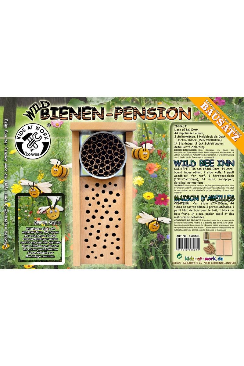 Insectenhotel DIY set van Kids At Work | Kids Conceptstore Le Fanfare