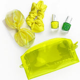 Inuwet Beauty Mania Wallet - Neon Yellow van Inuwet | Kids Conceptstore Le Fanfare