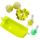 Inuwet Beauty Mania Wallet - Neon Yellow van Inuwet | Kids Conceptstore Le Fanfare