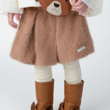Isabelle Skirt - Hazelnut van Donsje Amsterdam | Kids Conceptstore Le Fanfare