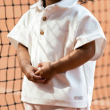 Ivelle Top - Off White van Donsje Amsterdam | Kids Conceptstore Le Fanfare