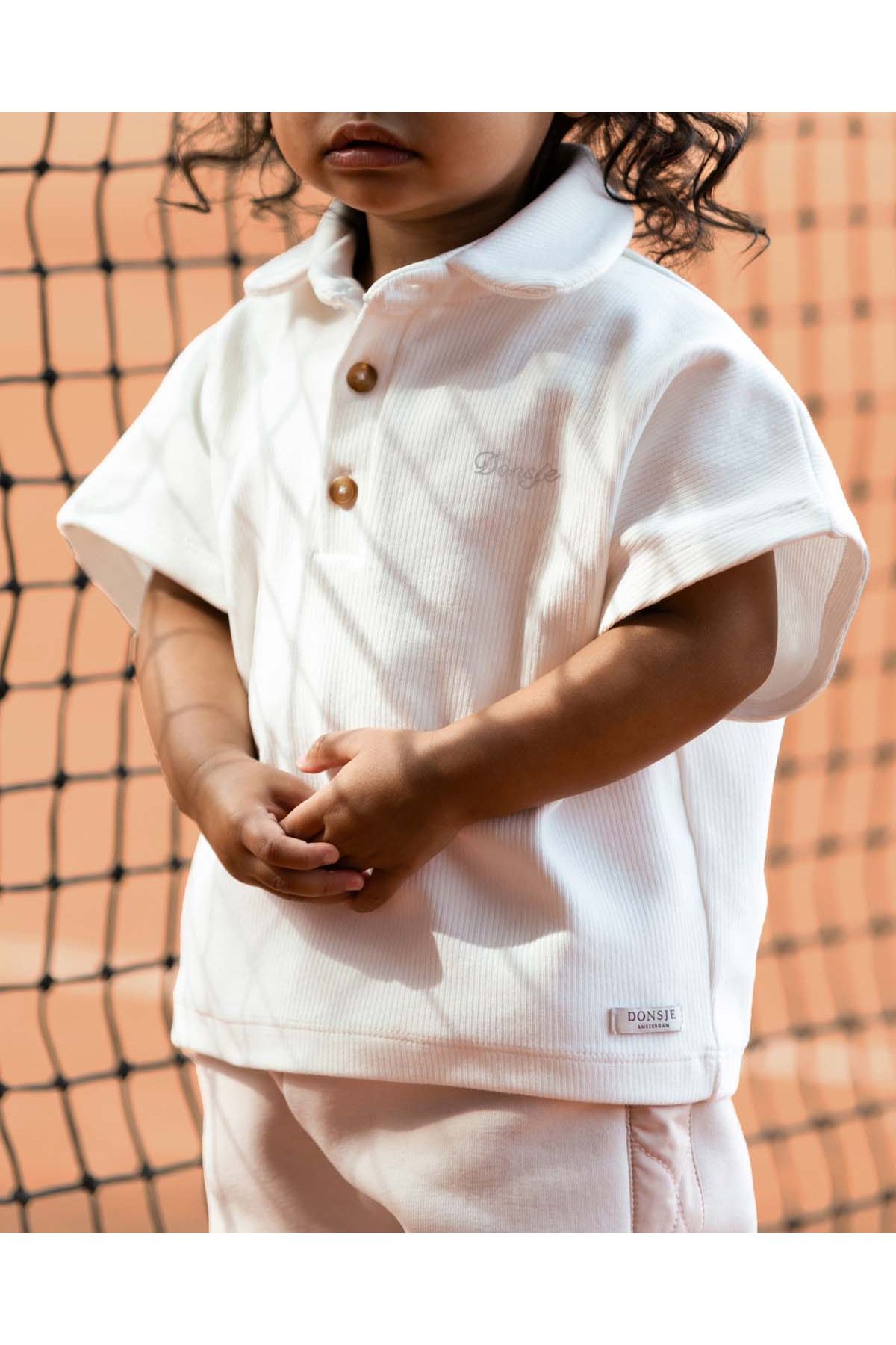 Ivelle Top - Off White van Donsje Amsterdam | Kids Conceptstore Le Fanfare