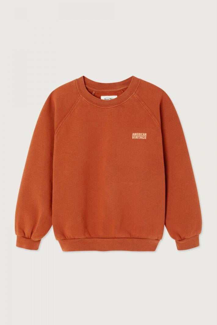 Izubird sweatshirt - Cannelle vintage van American Vintage | Kids Conceptstore Le Fanfare