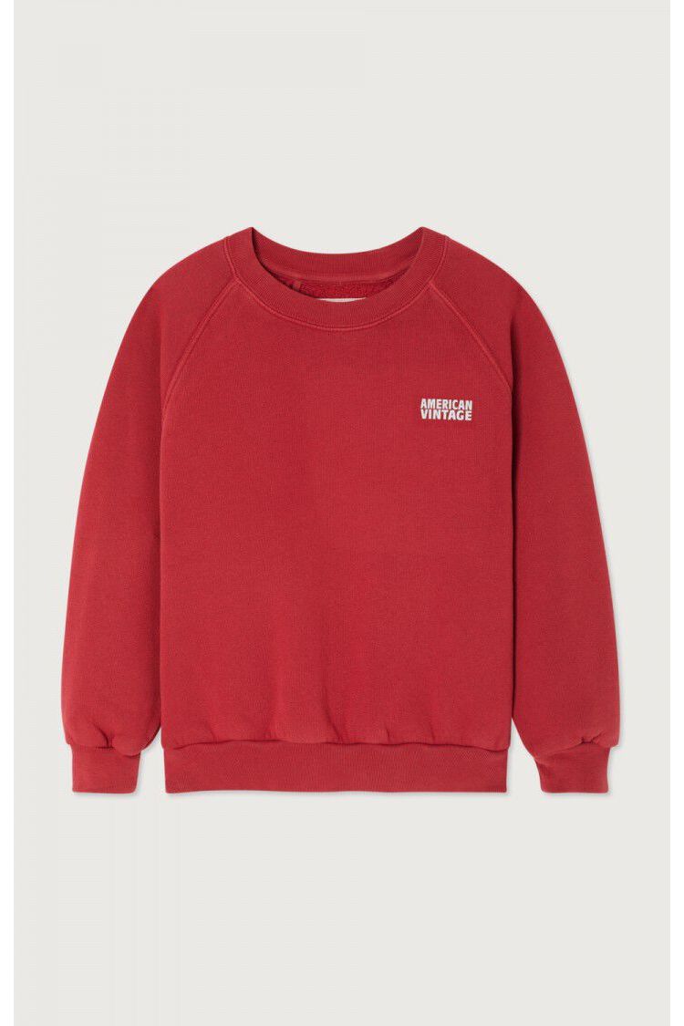 Izubird sweatshirt - Cerise vintage van American Vintage | Kids Conceptstore Le Fanfare