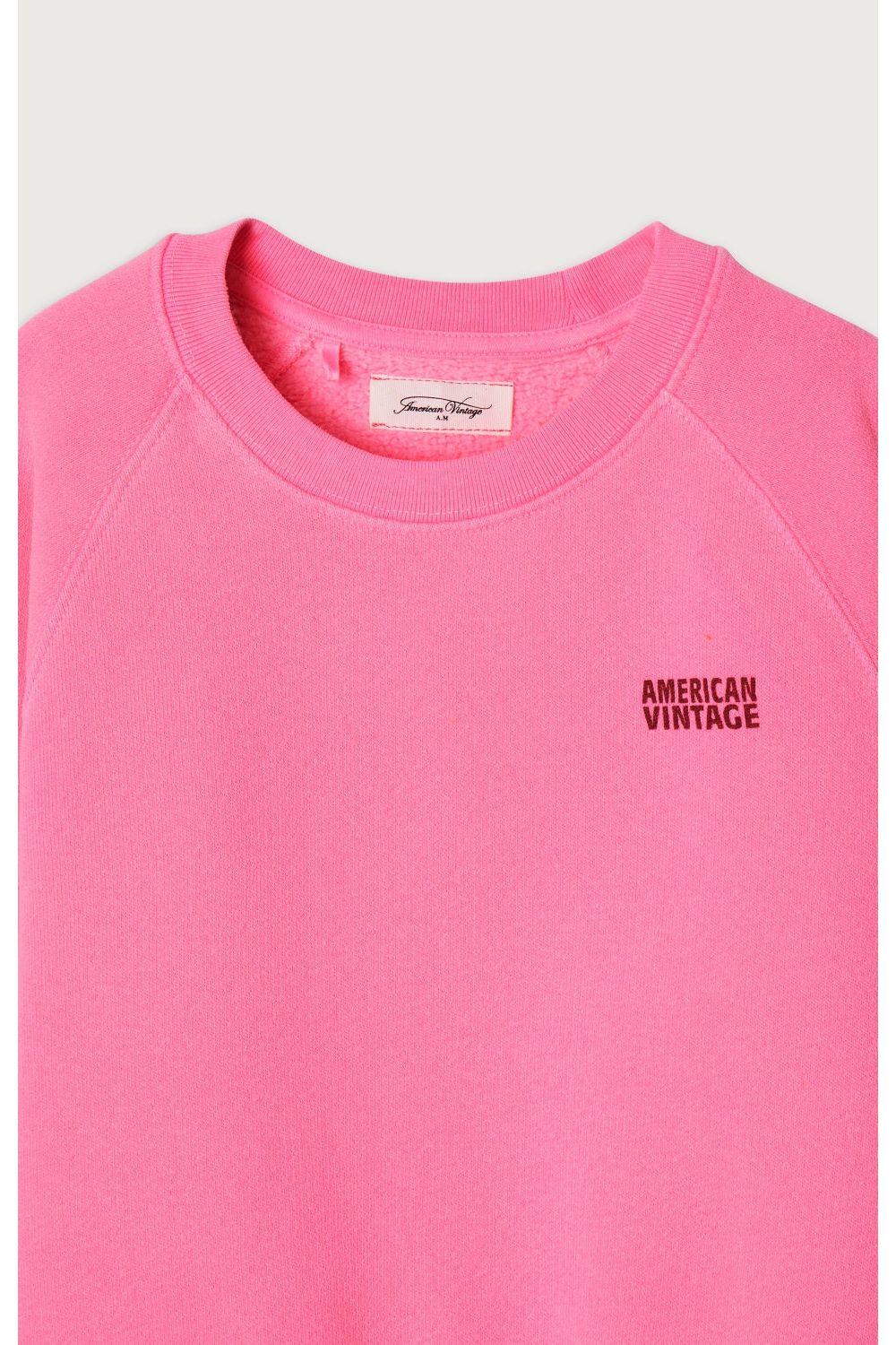 Izubird Sweatshirt - Rose Fluo van American Vintage | Kids Conceptstore Le Fanfare