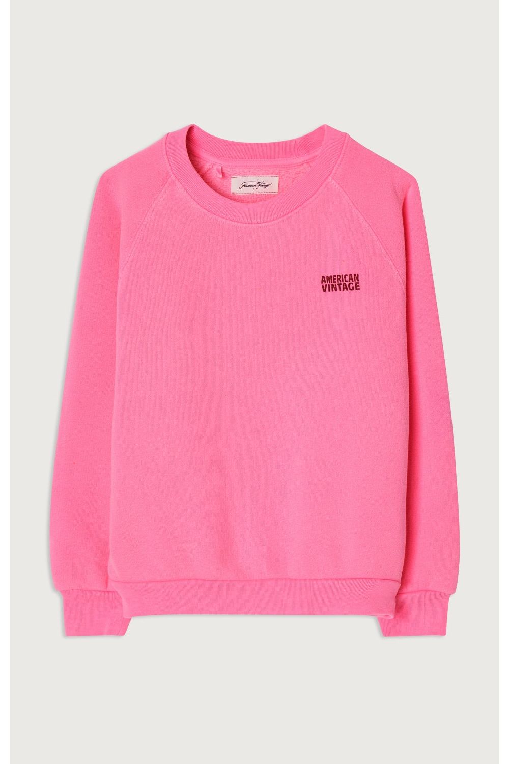 Izubird Sweatshirt - Rose Fluo van American Vintage | Kids Conceptstore Le Fanfare