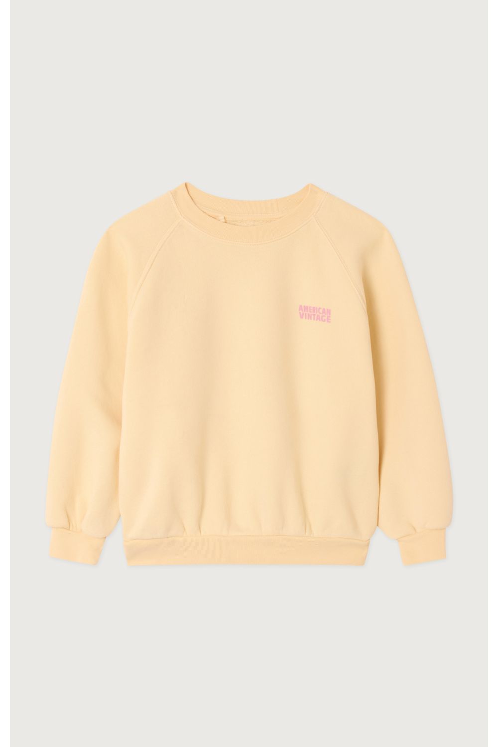 Izubird Sweatshirt - Vanille Vintage van American Vintage | Kids Conceptstore Le Fanfare