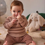 Jacob knitted trousers - bloom van Li&me | Kids Conceptstore Le Fanfare