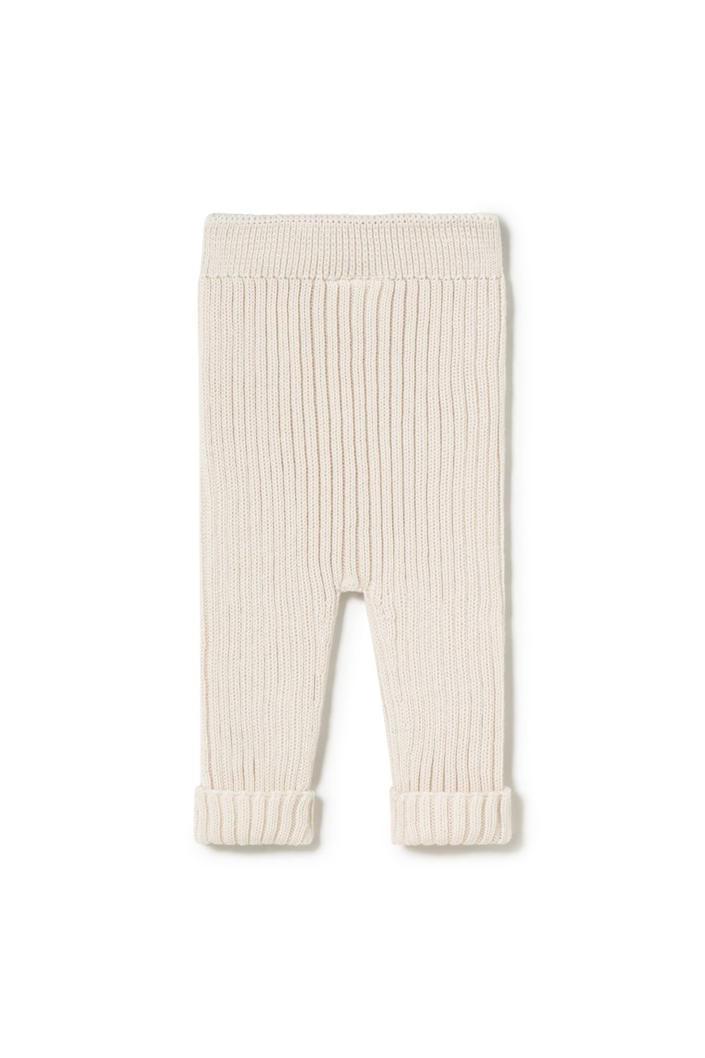 Jacob knitted trousers - cream van Li&me | Kids Conceptstore Le Fanfare